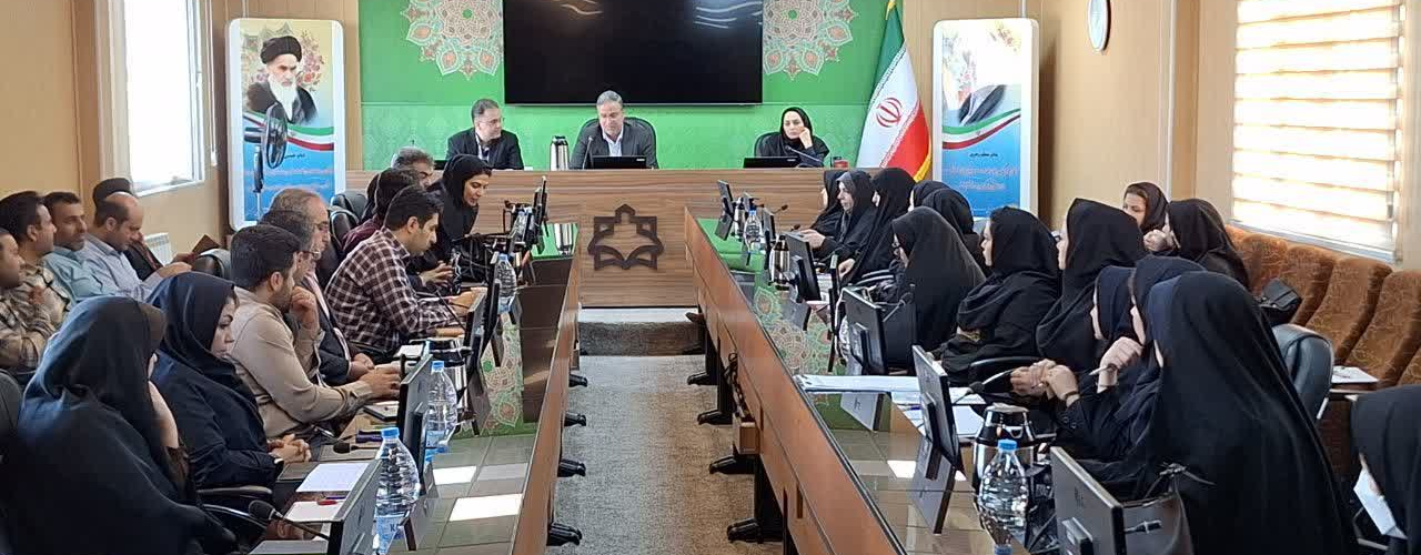 برگزاری کارگاه آموزشی حضوری آیین‌نامه مهندسی و ارزیابی مشاغل دانشگاه علوم پزشکی و خدمات بهداشتی درمانی اراک