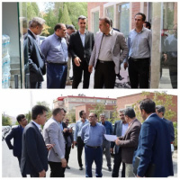 بازدید رئیس دانشگاه علوم پزشکی اراک از پروژه‌های عمرانی دانشگاه