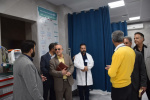 بازدید سرزده معاون توسعه و مدیریت منابع دانشگاه علوم پزشکی اراک از بیمارستان امام خمینی(ره) محلات
