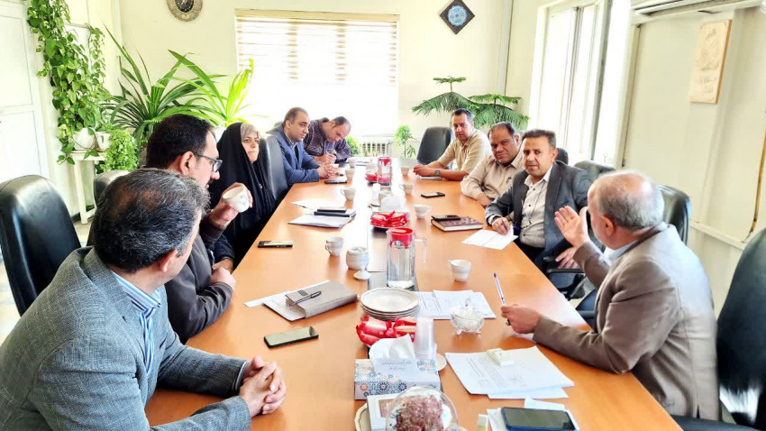 نشست هم اندیشی معاون توسعه دانشگاه با مسئولین بیمارستان خوانساری