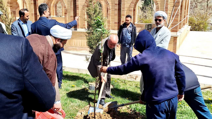 نهال امید؛ غرس درختان به نیت شهدا