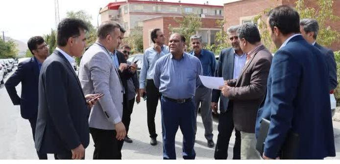 بازدید رئیس دانشگاه علوم پزشکی اراک از پروژه‌های عمرانی دانشگاه