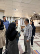 حضور معاونین آموزش و درمان در مرکز آموزشی درمانی حضرت ولیعصر(عج) برای جانمایی بخشهای مربوط به رشته روانپزشکی
