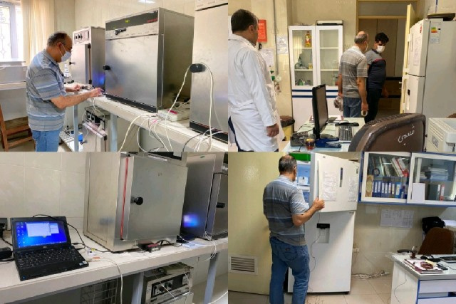 کالیبراسیون سالانه تجهیزات آزمایشگاه کنترل مواد غذایی معاونت غذا و دارو