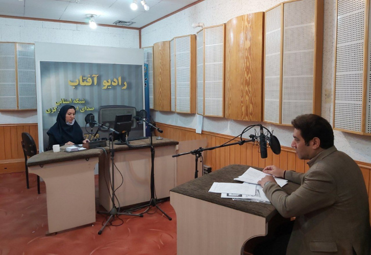 حضور دکتر علیمرادیان در برنامه رادیویی کانون مهر، استان مرکزی