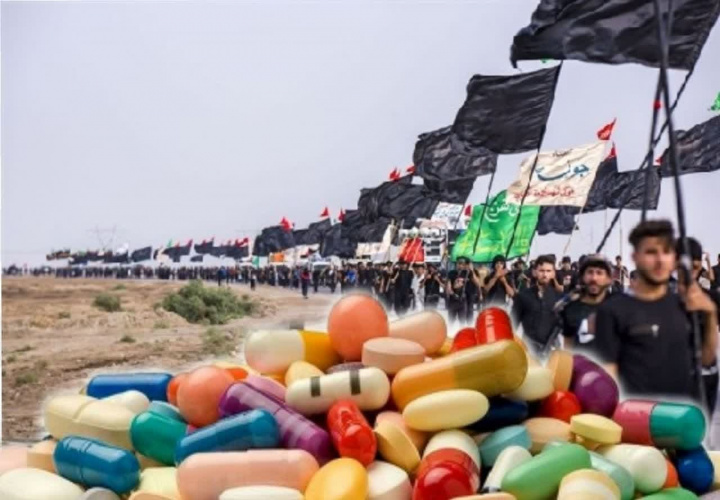 آمادگی کامل داروخانه مرکز درمانی شهید حاج قاسم سلیمانی شلمچه  برای خدمترسانی ۲۴ ساعته به زوار اربعین حسینی ۱۴۰۴