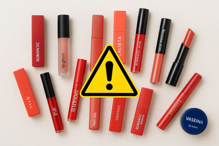 انتشار فهرست محصولات غیرمجاز آرایشی لب