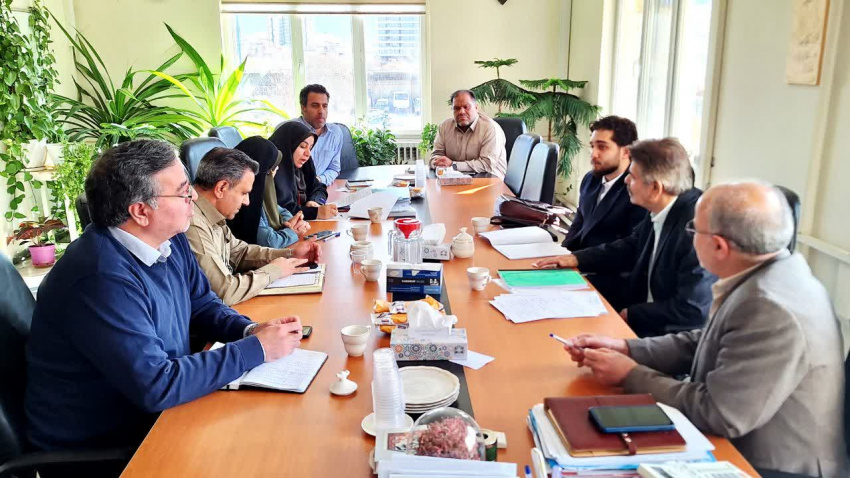 برگزاری جلسه نهایی طرح طبقه بندی مشاغل کارگری (تبصره ۴) دانشگاه علوم پزشکی اراک