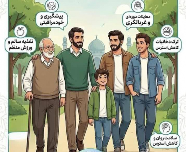 با سلامتی مردان، دنیایی قوی تر بسازیم