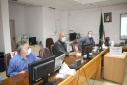 جلسه هماهنگی و ارائه گزارش عملکرد کرونا ویروس، سالن جلسات مرکز بهداشت استان مرکزی، ۵ خردادماه