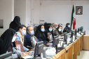 جلسه هماهنگی و ارائه گزارش کرونا ویروس، سالن جلسات مرکز بهداشت استان مرکزی، ۲۴ آذر ماه