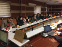 جلسه پایش شاخص های بهداشتی شهرستان آشتیان، سالن جلسات مرکز بهداشت، ۱۷ بهمن ماه