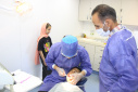 استقرار کلینیک سیار دندانپزشکی در مرکز خدمات جامع سلامت روستای وفس شهرستان کمیجان