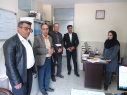 بازدید سرپرست معاونت بهداشتی و تیم همراه از مرکز بهداشت شهرستان اراک