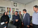 بازدید دکتر زیلابی باتفاق گوهری از شبکه بهداشت شهرستان شازند