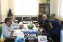 نشست هم اندیشی سرپرست معاونت بهداشتی دانشگاه علوم پزشکی اراک با رئیس سازمان انتقال خون استان مرکزی