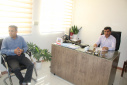 جلسه معاون اجرایی مرکز بهداشت استان مرکزی با پرسنل آزمایشگاه بهداشت حرفه ای