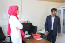 بازدید سرزده معاون اجرایی مرکز بهداشت استان مرکزی از مرکز خدمات جامع سلامت شهری مهاجران