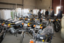 ۲۲ دستگاه موتورسیکلت ویژه بهورزان دانشگاه علوم پزشکی اراک خریداری شد