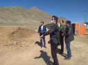 بازدید معاون اجرایی مرکز بهداشت استان مرکزی  از پروژه در حال احداث درمانگاه شهباز