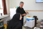 مرحله دوم تزریق واکسن توام و هپاتیت جهت پرسنل مرکز بهداشت استان مرکزی، ۲ مهر ماه