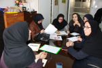 جلسه تدوین محتوای آموزشی جهت مراقبین سلامت ، مرکز بهداشت استان، ۲۱ آبان ماه