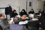 جلسه طرح درس آموزش تیم سلامت- مراقبین سلامت ، مرکز بهداشت استان ، ۲۶ آبان ماه