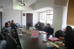 جلسه با مرکز DIC زنان، مرکز بهداشت استان مرکزی، ۲ بهمن ماه