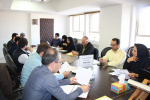 اولین جلسه کارشناس مسوولان بهداشت حرفه ای ، مرکز بهداشت استان مرکزی، ۲۴ فروردین ماه
