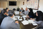 جلسه واگذاری واحد دندانپزشکی به بخش خصوصی ، مرکز بهداشت استان مرکزی، ۲۴ فروردین ماه