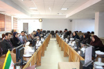 نشست قضائی و کارشناسان بهداشت محیط ، سالن جلسات مرکز بهداشت استان مرکزی، ۳ اردیبهشت ماه