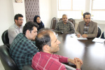 جلسه گزارش حسابرسی داخلی ، سالن جلسات مرکز بهداشت استان مرکزی، ۱۸ اردیبهشت ماه