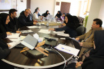 جلسه هماهنگی اقدامات مقابله با کرونا ویروس ۲۰۱۹، سالن جلسات مرکز بهداشت استان مرکزی ، ۱۳ بهمن ماه