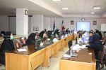 جلسه هماهنگی ارائه گزارش عملکرد پیشگیری از کرونا ویروس ، سالن جلسات مرکز بهداشت استان مرکزی ، ۹ اردیبهشت ماه