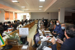 جلسه بررسی تشکیلات ستاد مراکز بهداشت ، سالن جلسات مرکز بهداشت استان مرکزی ، ۱۵ شهریور ماه