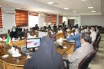 جلسه هماهنگی گزارش عملکرد کرونا ویروس، سالن جلسات مرکز بهداشت استان مرکزی، ۵ آذر ماه