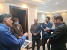 در راستای اجرای برنامه تشدید نظارت ویژه بهداشتی سلامت نوروزی و سلامت ماه رمضان بازدید از هتل های شهر اراک