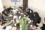 جلسه هماهنگی روز جهانی ایمنی و بهداشت حرفه ای ، سالن جلسات مرکز بهداشت استان مرکزی، ۹ اردیبهشت ماه