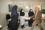 تقدیر  به مناسبت روز  مدارک پزشکی از کارشناسان آمار مرکز بهداشت استان مرکزی