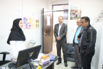 دکتر زیلابی از مرکز خدمات جامع سلامت کرهرود بازدید کرد.