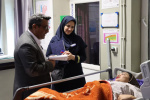 بیمارستان آیت الله طالقانی علی رغم کمبود جا و فرسودگی مکان، خدمات خوبی به مردم و مراجعین ارائه می دهد