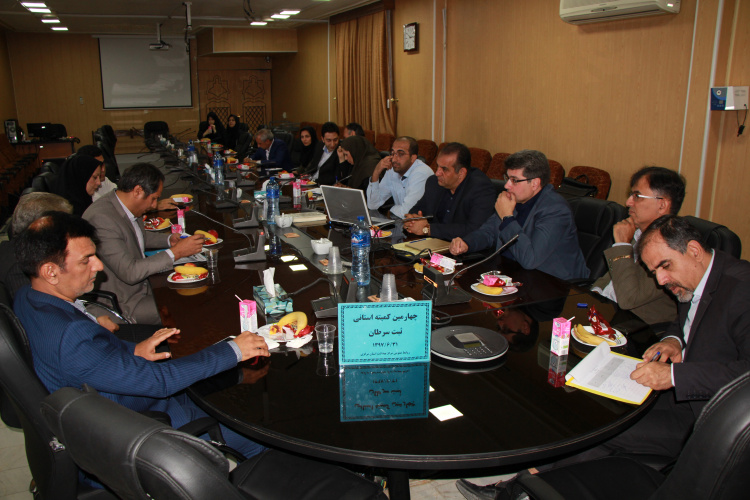 چهارمین کمیته استانی ثبت سرطان ، سالن دکتر کاظمی آشتیانی ، ۳۱ شهریور ماه