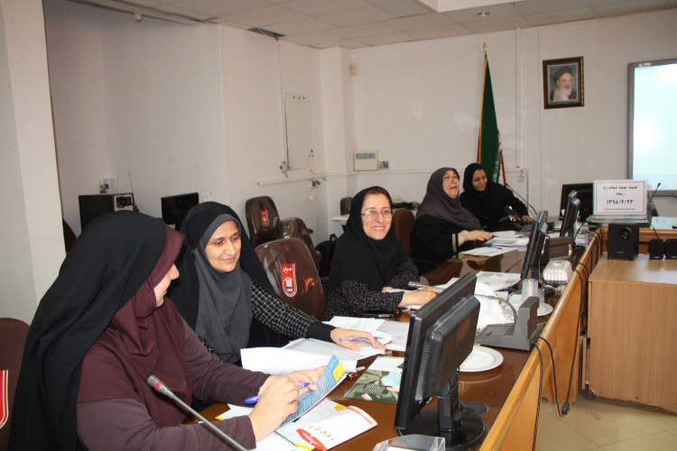برگزاری کمیته تولید استاندارد رسانه، سالن جلسات مرکز بهداشت استان مرکزی، ۲۳ اردیبهشت ماه