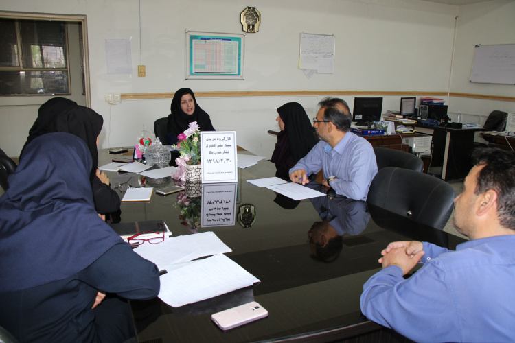 برگزاری جلسه کارگروه درمان بسیج ملی کنترل فشار خون بالا ، مرکز بهداشت استان مرکزی، ۳۰ اردیبهشت ماه