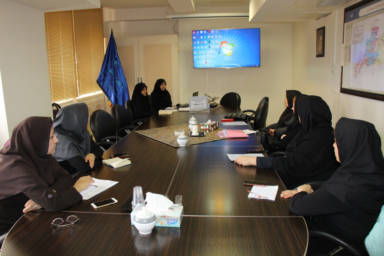 جلسه بهبود فرایند همکاری های بین بخشی در مدیریت کنترل و کاهش عوارض بارداری و زایمان ، مرکز بهداشت استان مرکزی ، ۲۱ دی ماه