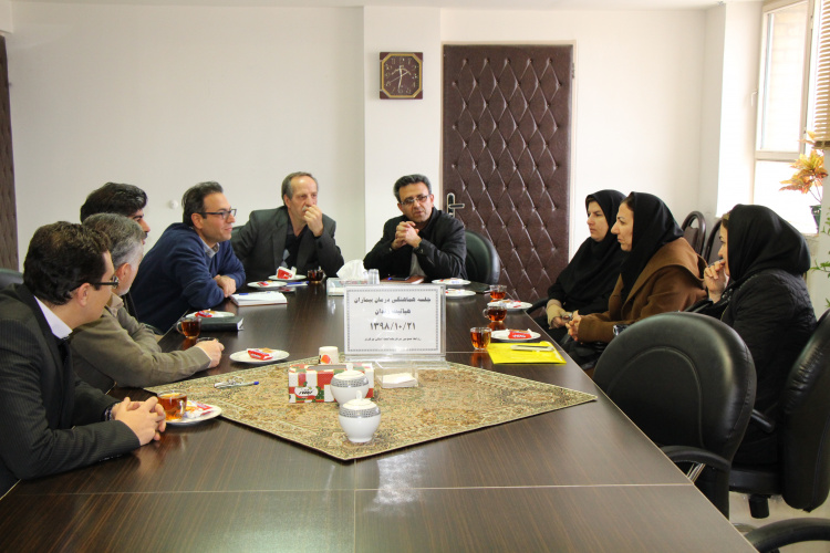 جلسه هماهنگی درمان بیماران هپاتیت زندان، مرکز بهداشت استان مرکزی ، ۲۱ دی ماه