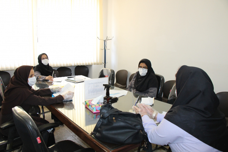 مصاحبه جذب نیروی ماما(PHC)، سالن جلسات مرکز بهداشت استان مرکزی، ۲۵ خرداد ماه