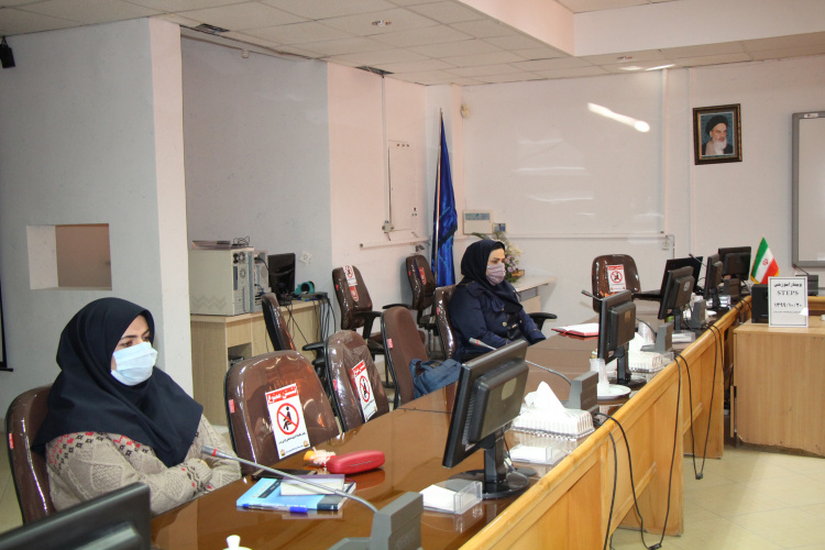 وبینار آموزشی STEPS، سالن جلسات مرکز بهداشت استان مرکزی، ۲۰ دی ماه