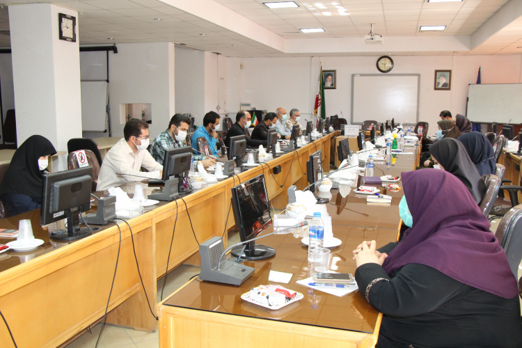کمیته ارتقا سلامت کارکنان، سالن جلسات مرکز بهداشت استان مرکزی، ۱ شهریور ماه
