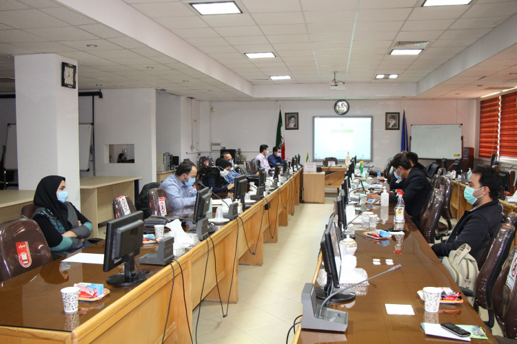 جلسه کارشناسان مسوول بهداشت حرفه ای، سالن جلسات مرکز بهداشت استان مرکزی، ۲۴ آبان ماه